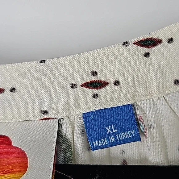 FARM Rio Anthropologie Diana Peasant Pullover Top XL - Picture 12 of 14